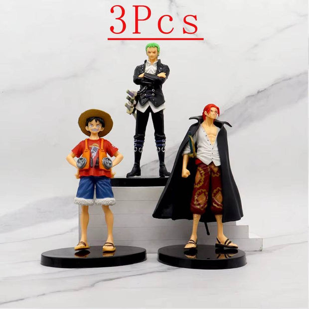 One Piece Figure Theater Edition - Film Red Action Figures: Robin, Zoro, Luffy, Nami, Sanji & Uta Collectible Toy Set - Creatique
