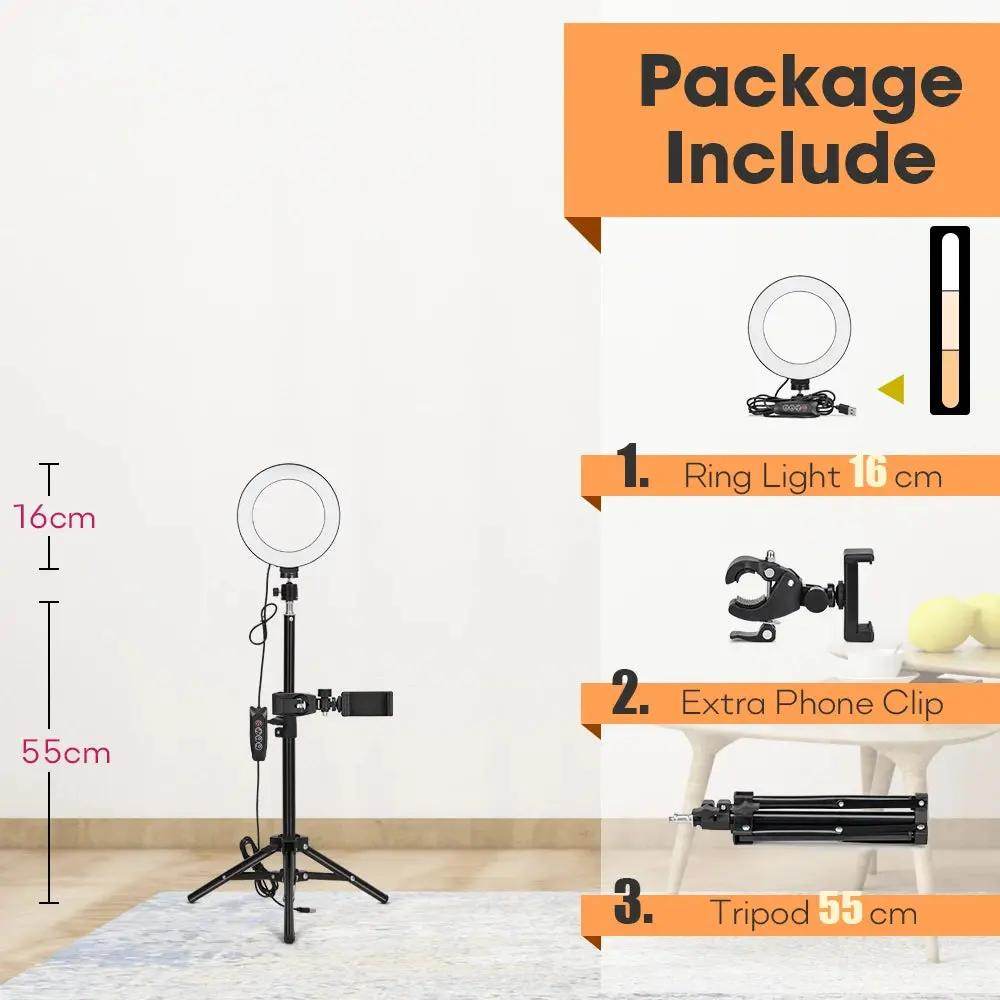 Ultimate Tripod with LED Ring Light for Stunning Selfies & Professional Photography – Perfect for YouTube Live Streaming! - Creatique