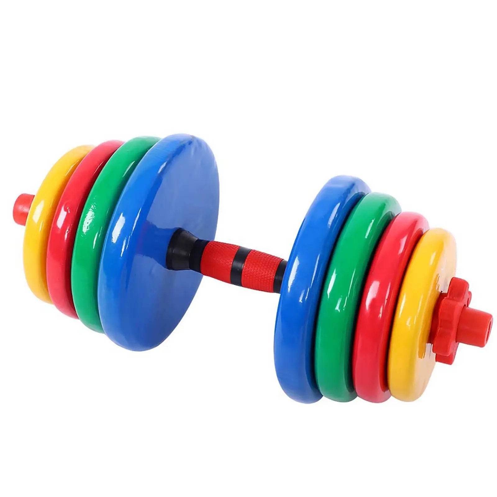 Transform Your Home Workouts with Vibrant Non-Slip Grip Dumbbells - Customizable Weights for Ultimate Flexibility! - Creatique