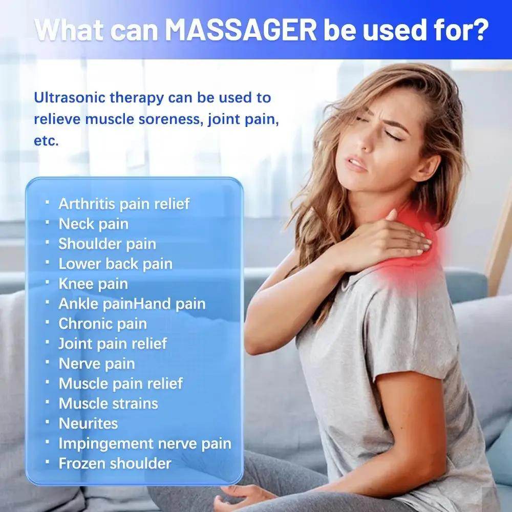 Ultimate Neck Massager - EMS Muscle Stimulator for Pain Relief and Relaxation - Creatique