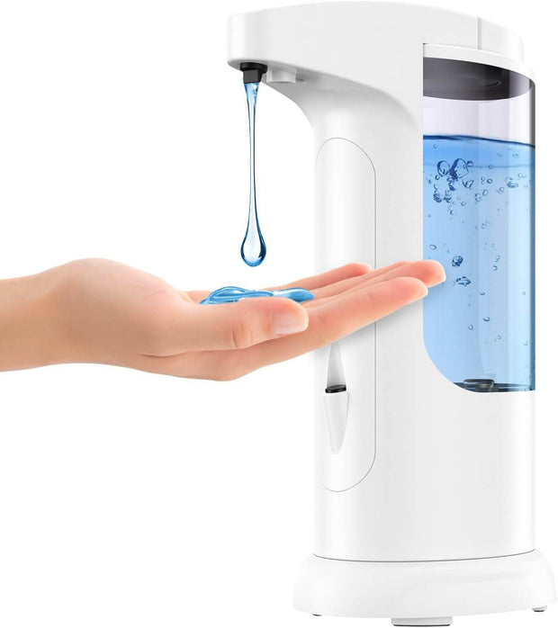 370Ml Touch-Free Battery Operated Electric Automatic Liquid Soap Dispenser - Adjustable Soap Dispensing Volume - Premium Soap Dispenser for Kitchen Bathroom Toilet Rose Gold - Creatique