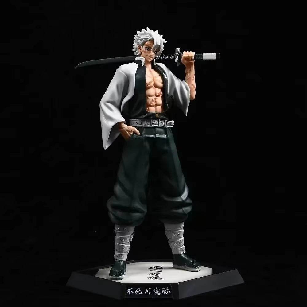 30cm Demon Slayer Hantengu & Himejima Gyoumei Anime Figures - Creatique