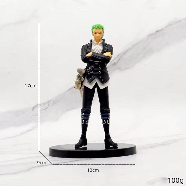 One Piece Figure Theater Edition - Film Red Action Figures: Robin, Zoro, Luffy, Nami, Sanji & Uta Collectible Toy Set - Creatique