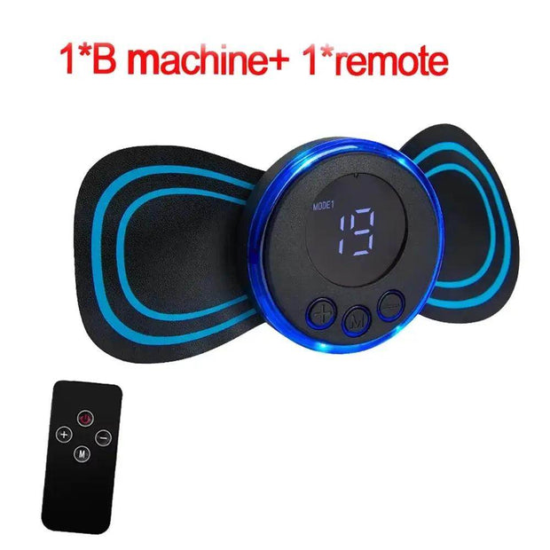 Ultimate Neck Massager - EMS Muscle Stimulator for Pain Relief and Relaxation - Creatique