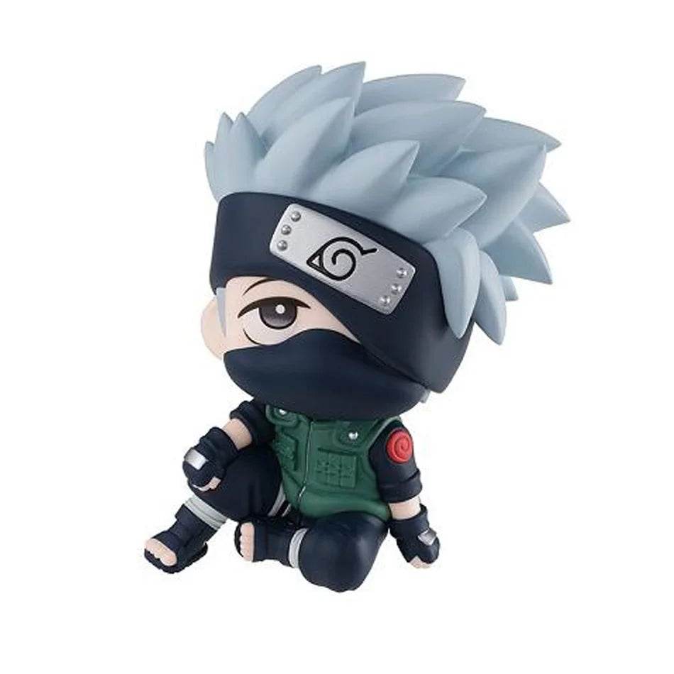 9cm Kawaii Naruto Anime Figure Set - Kakashi, Sasuke & Itachi Action Figures for Collectors and Car Décor - Creatique