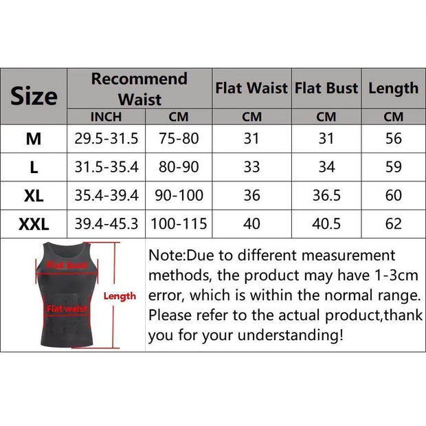 Men’s Slimming Body Shaper – Compression Shirt - Creatique