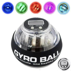 Enhance Your Strength with the New LED Gyro Power Ball Trainer - Real-Time Speed and Maximum Performance Arm Exerciser - Creatique