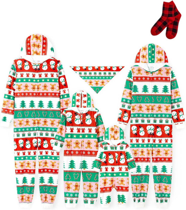 Matching Family Christmas Onesie Pajamas – Cozy Holiday Set - Creatique