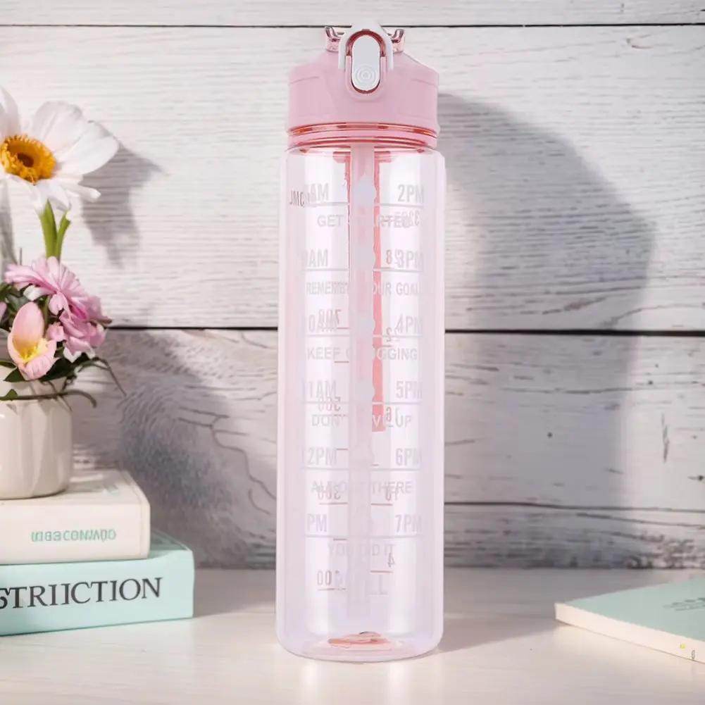 Stay Hydrated in Style: 800ml Leakproof Sports Water Bottle with Straw & Handle - Perfect for Boys and Girls on the Go! - Creatique
