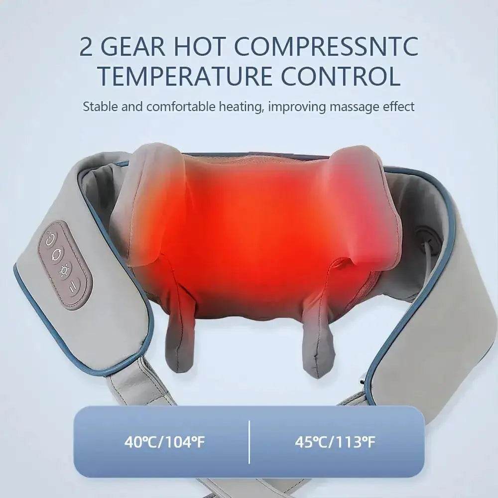 ComfortEase Neck Massager with Heat - Creatique