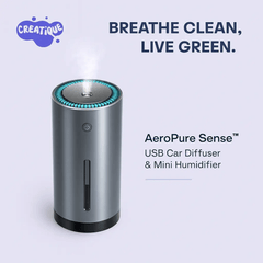 USB Car Diffuser – AeroPure Sense™ Air Freshener & Humidifier - Creatique