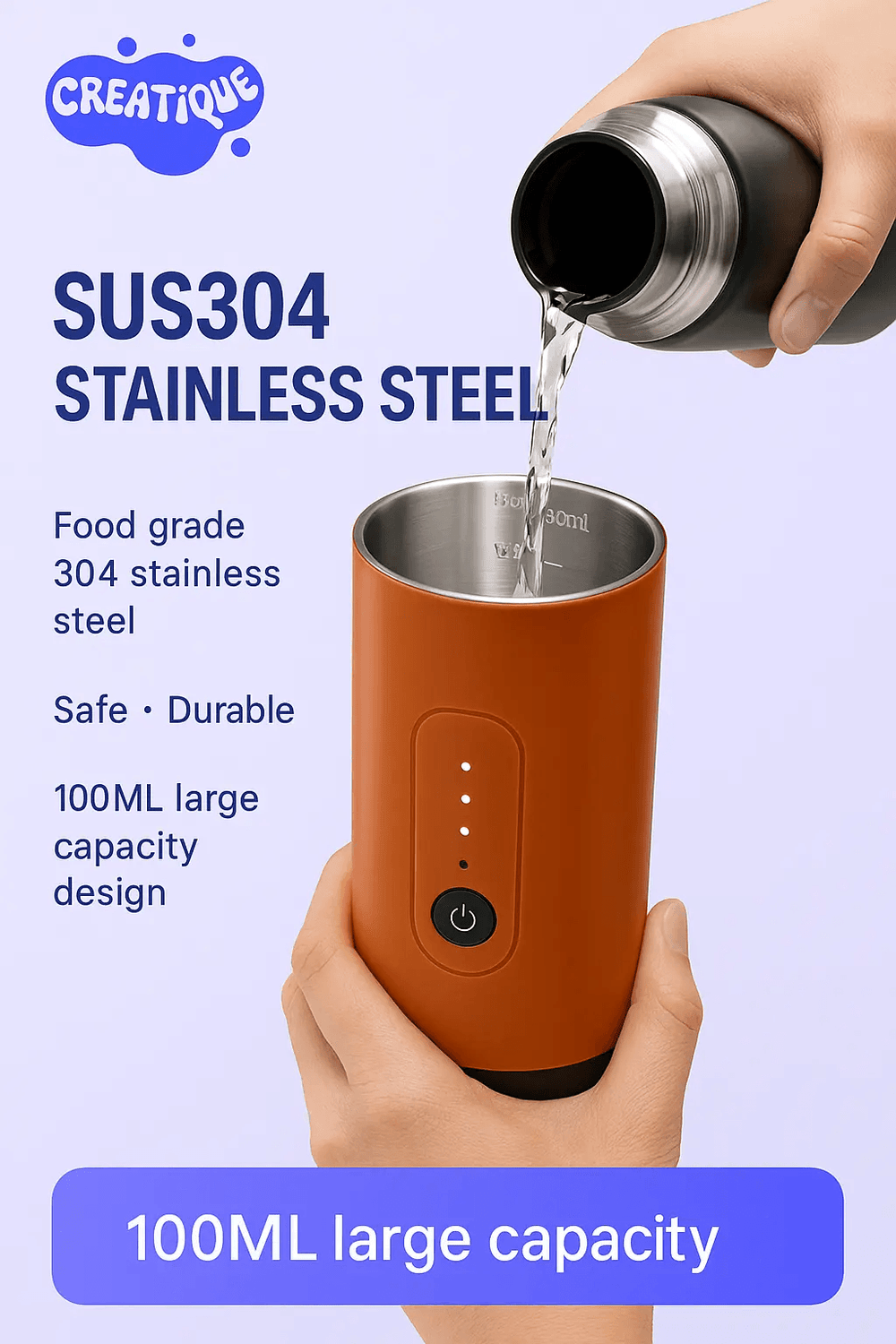 AdventureBrew Pro™ – Portable USB Coffee Maker - Creatique