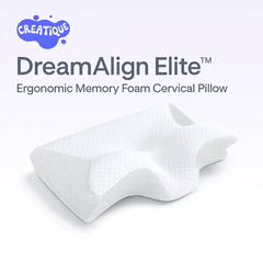 DreamAlign Elite™ Memory Foam Pillow – Neck Alignment - Creatique