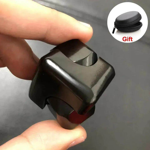 Portable Alloy Cube Spinner – Stress Relief Gyroscope - Creatique