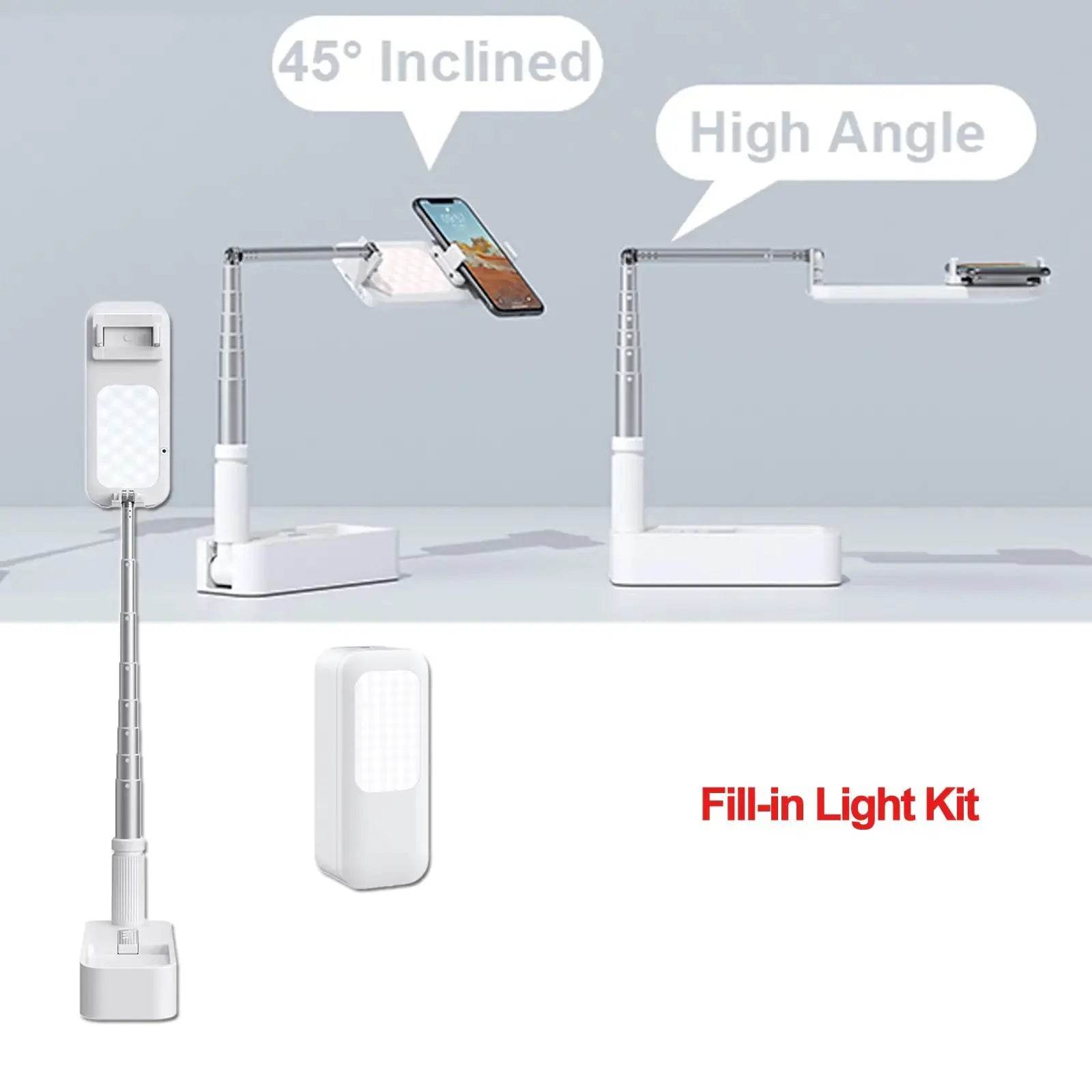 Fill-in Light Kit Smartphone Stand - Creatique