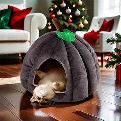 Cozy Pumpkin Pet House - Creatique