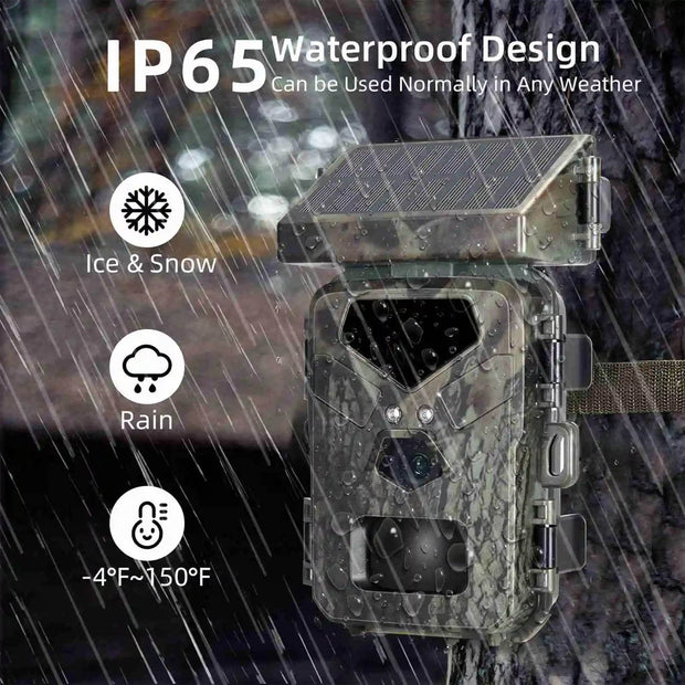 High-Performance 20MP Hunting Game Camera with 1080P HD Video, 0.3S Trigger Speed, and Night Vision – Perfect for Outdoor Adventures! - Creatique