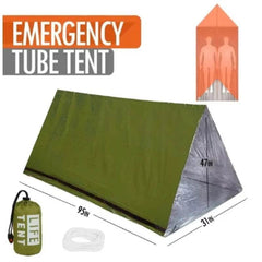2-Person Waterproof Emergency Tent – Reliable Shelter for Outdoor Adventures - Creatique