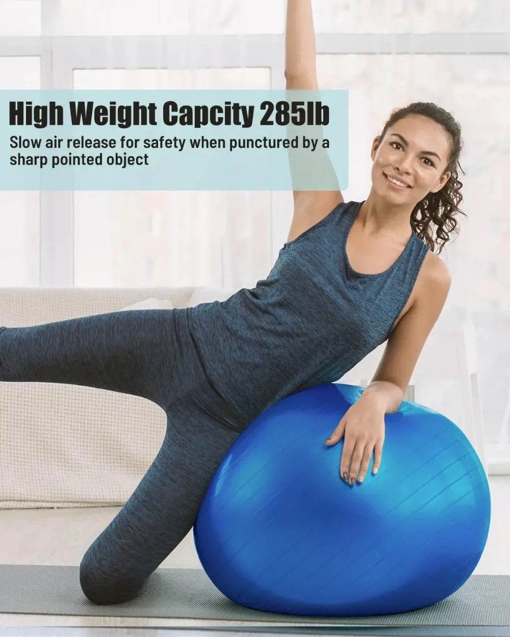 Core Strength Stability Yoga Ball - Creatique
