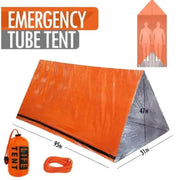 2-Person Waterproof Emergency Tent - Ideal for Camping, Travel, and Outdoor Adventures - Creatique