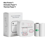 Revolutionize Your Labeling with the 1200mAh Wireless Bluetooth Mini Thermal Printer - Perfect for Stunning Text and Photo Prints up to 57mm! - Creatique