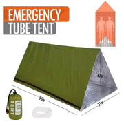 2-Person Waterproof Emergency Tent - Ideal for Camping, Travel, and Outdoor Adventures - Creatique