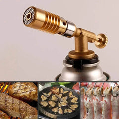 High-Performance Gas Turbo Torch - Versatile Flame Gun for BBQ, Soldering, Welding, and Camping - Creatique