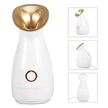 Nano steam facial humidifier for opening pores and improving skin absorption
