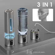 Hydrogen Water Bottle Generator - Portable Alkaline Pitcher with 8100 PPB H2 Concentration - Creatique