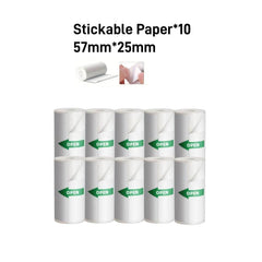 1200mAh Wireless Bluetooth Mini Thermal Label Printer – Compact, Ink-Free, and Perfect for Every Task - Creatique