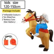 Playful Rooster Rider Costume - Creatique