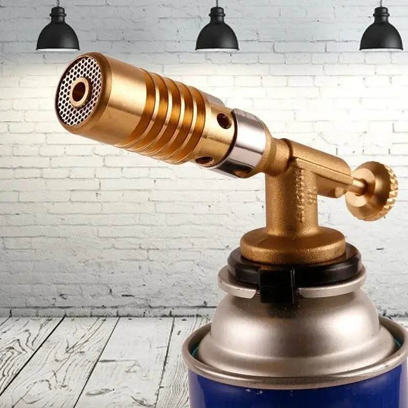 High-Performance Gas Turbo Torch - Versatile Flame Gun for BBQ, Soldering, Welding, and Camping - Creatique