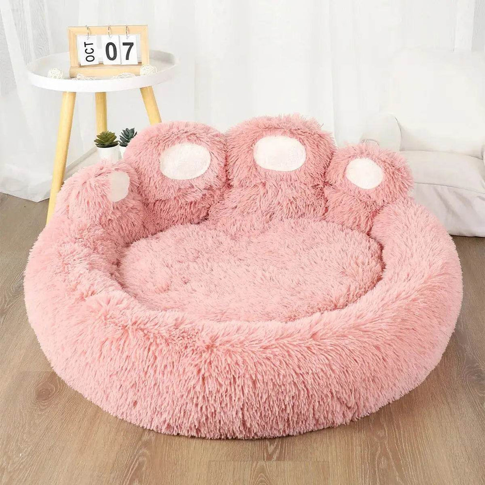 Cozy Bear Paw Pet Bed - Creatique