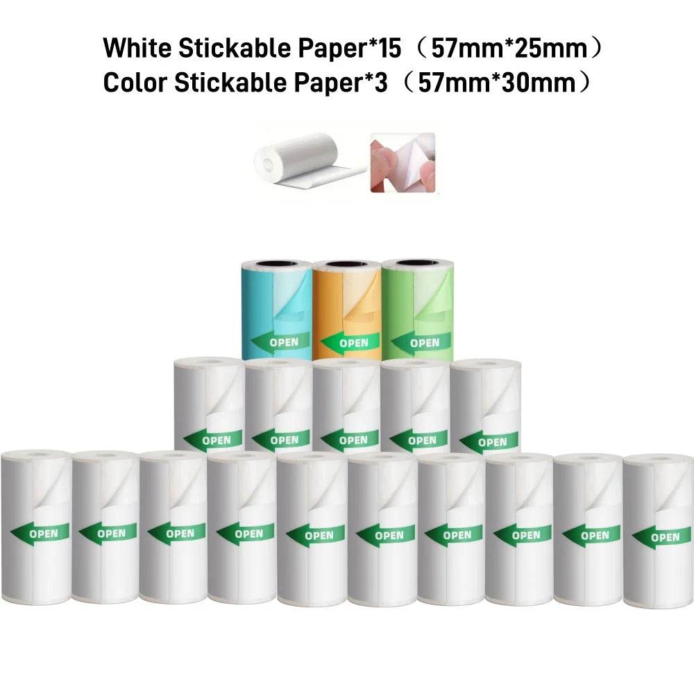 1200mAh Wireless Bluetooth Mini Thermal Label Printer – Compact, Ink-Free, and Perfect for Every Task - Creatique