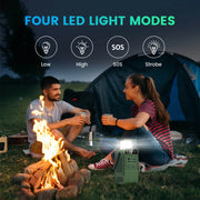 200W Portable Power Station - 192Wh Lifepo4 Battery, 60000mAh Emergency Charger with USB & Type-C Ports for Camping and Outdoor Adventures - Creatique