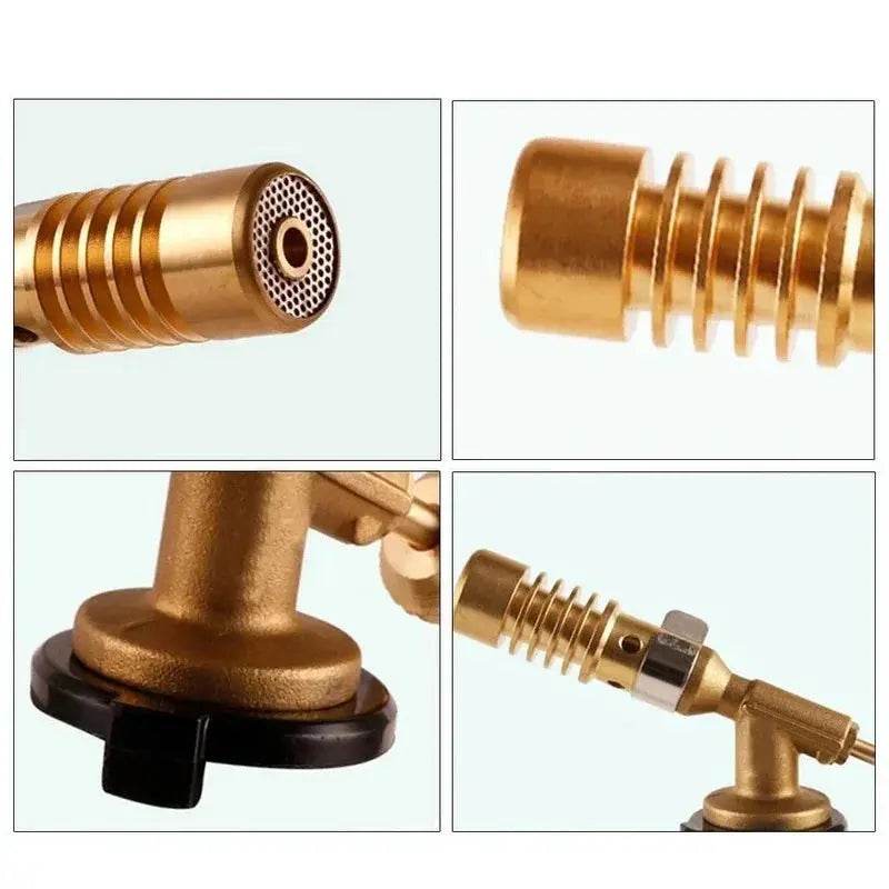 High-Performance Gas Turbo Torch - Versatile Flame Gun for BBQ, Soldering, Welding, and Camping - Creatique