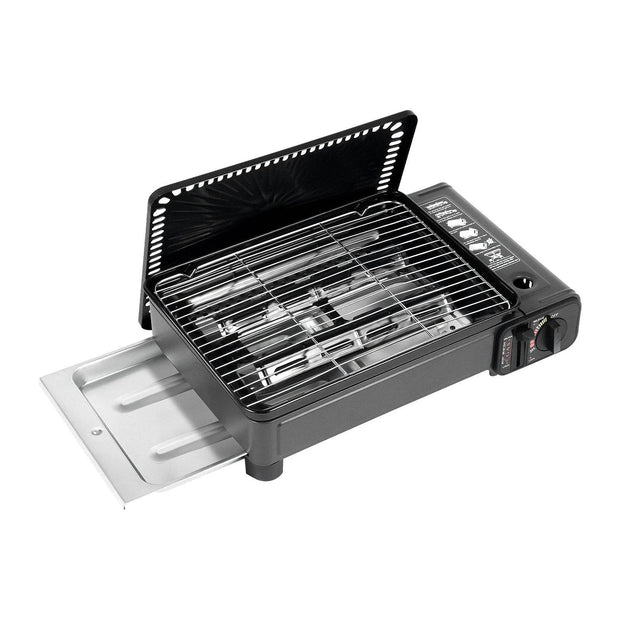 Compact Portable Butane Camping Grill - Perfect for Camping, Traveling & Trekking! - Creatique