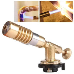 High-Performance Gas Turbo Torch - Versatile Flame Gun for BBQ, Soldering, Welding, and Camping - Creatique