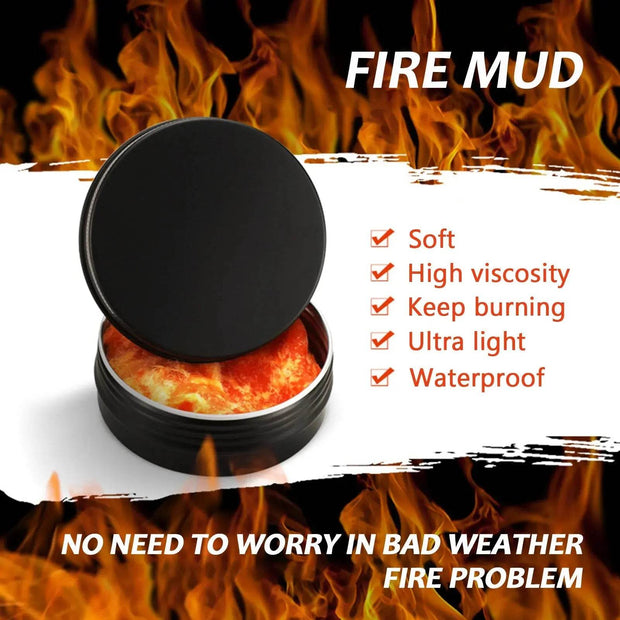 Fluffy Sticky Fire Starter - Perfect for Grilling & Fire Pit Use! - Creatique