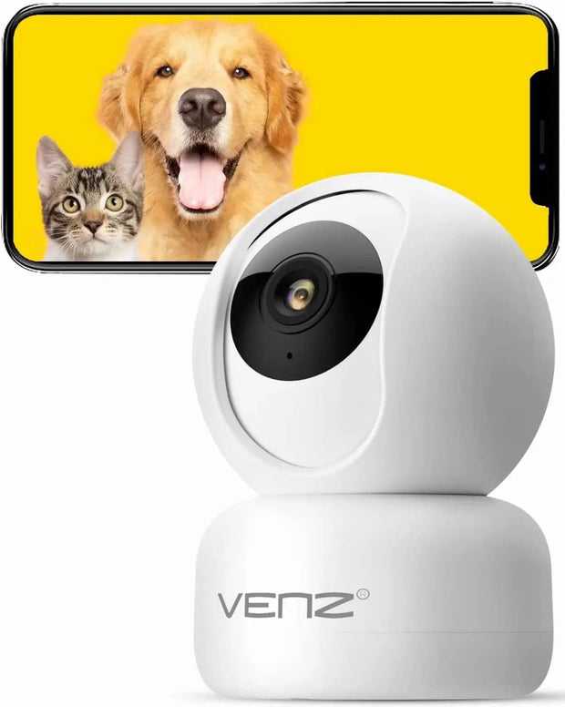 Smart Baby & Pet Monitor – 360° Indoor Cam - Creatique