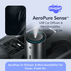 USB Car Diffuser – AeroPure Sense™ Air Freshener & Humidifier - Creatique