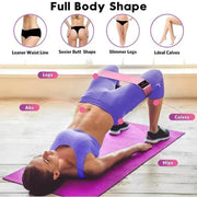 Boost Your Fitness with 3Pcs Fabric Resistance Bands - Perfect for Glutes, Thighs, Squats, and Yoga! - Creatique