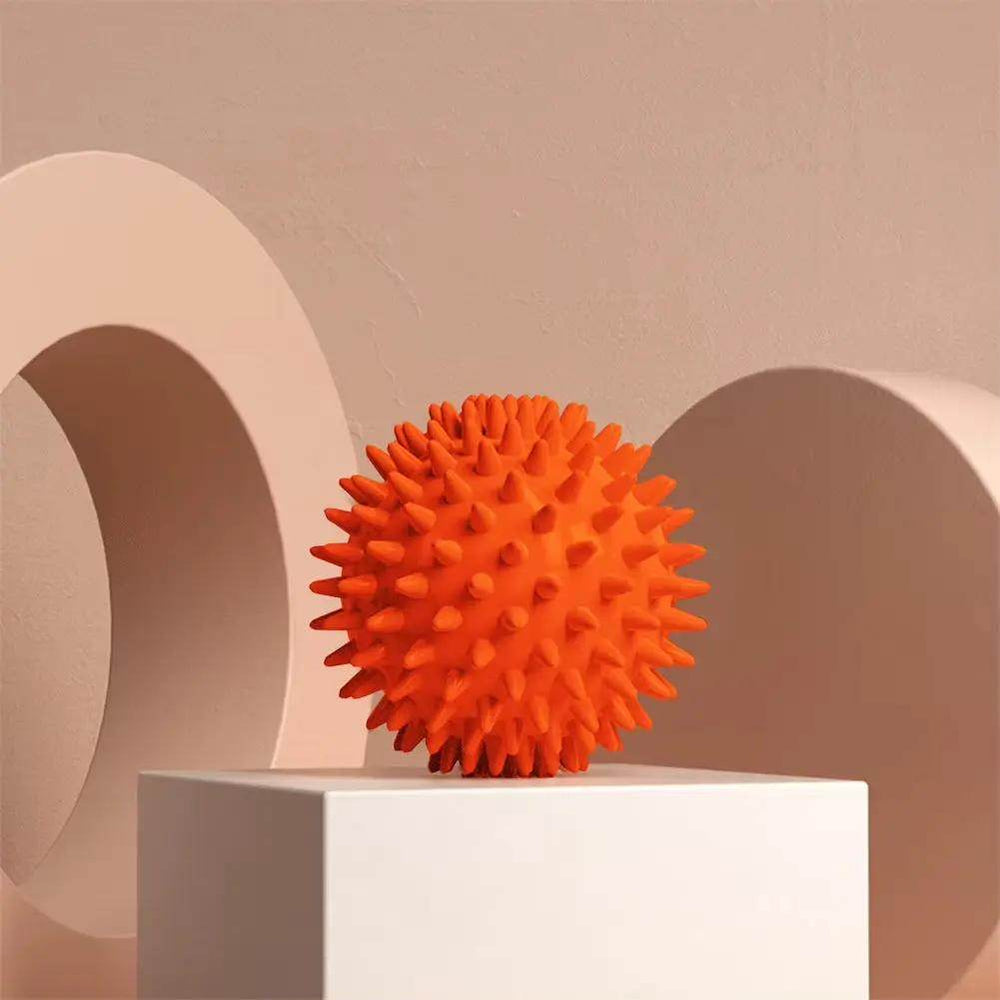 Revitalize Your Body with Our High-Density Spiky Massage Ball - Ultimate Deep Tissue Roller for Stress Relief in Hands and Feet! - Creatique