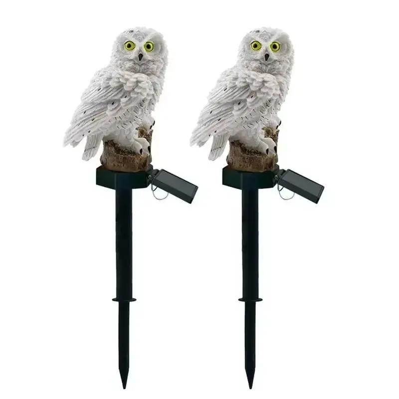 Solar Lamp Owl Animal Solar Garden Lights Solar Powered Solar Led Light Outdoor Garden Decoration Lamp Waterproof Solar Lights - Creatique