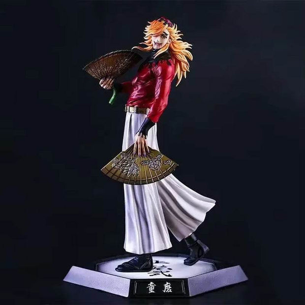 30cm Demon Slayer Hantengu & Himejima Gyoumei Anime Figures - Kimetsu No Yaiba PVC Statues & Collectibles - Perfect Gift for Fans! - Creatique