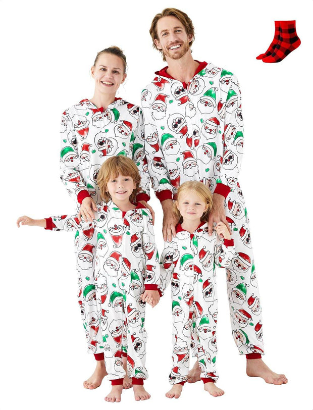 Matching Family Christmas Onesie Pajamas – Cozy Holiday Set - Creatique