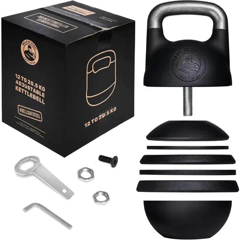 Revolutionize Your Workouts with the Ultimate Adjustable Steel Kettlebell Set for Total Body Transformation! - Creatique