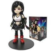 Premium 11-12cm PVC Figure Set - Cloud Strife, Tifa Lockhart, Aerith & Zack Fair - Perfect for Anime Collectors & Gift Giving - Creatique