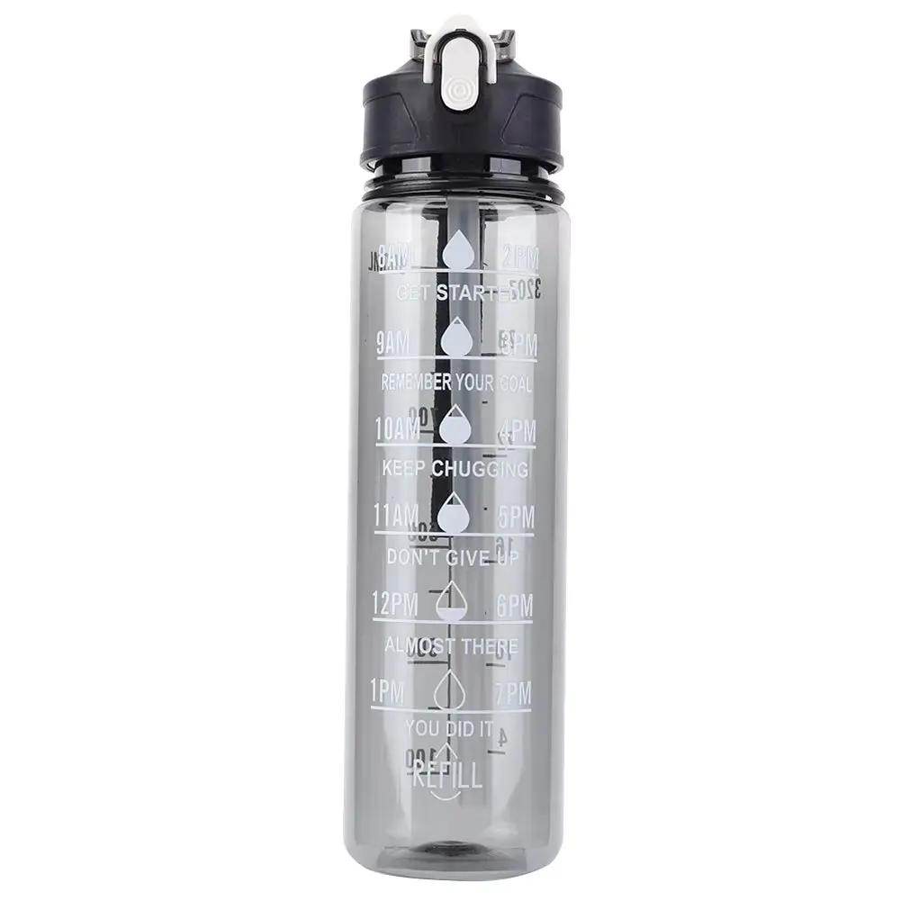 Stay Hydrated in Style: 800ml Leakproof Sports Water Bottle with Straw & Handle - Perfect for Boys and Girls on the Go! - Creatique