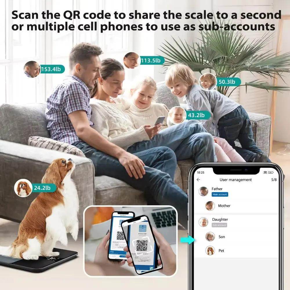 Transform Your Health with the Advanced Smart WiFi Digital Bathroom Scale - Track Body Fat & 16 Key Metrics, FSA/HSA Eligible! - Creatique